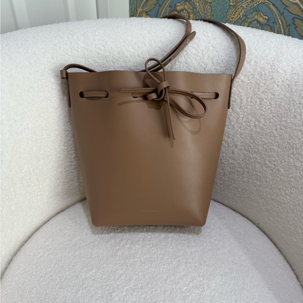 Mansur Gavriel ‘Mini’ Bucket Bag - Biscotto color